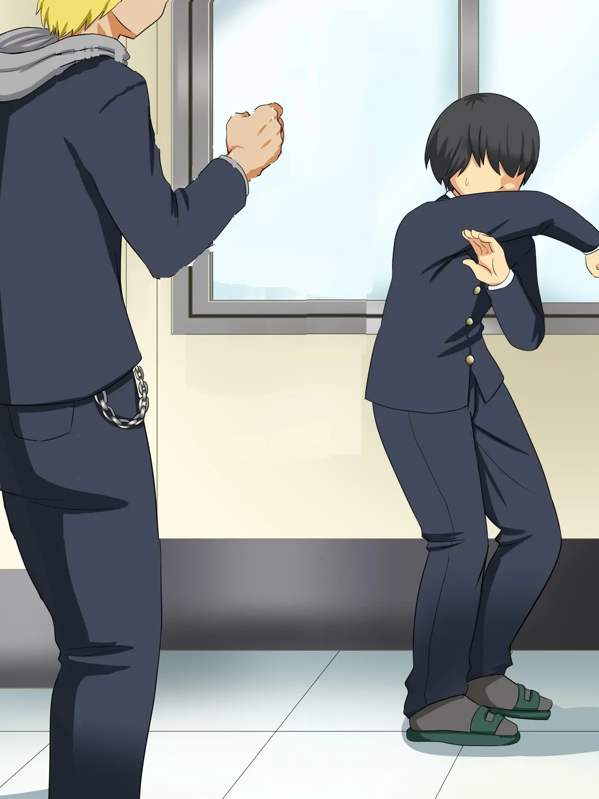 Charao Kara Boku O Mamotte Kureru Tsuyoki Na Anoko Ga, Itsunomanika Soitsu To Love Love Kozukuri Shite Ita Hanashi | 양아치로부터 날 지켜주던 여자애가, 어느샌가 그녀석이랑 러브러브 섹스하고있던 이야기
